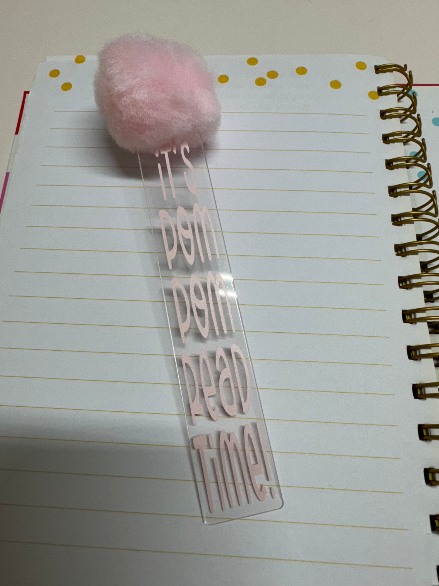 Bookmarks- Light Pink POMPOM