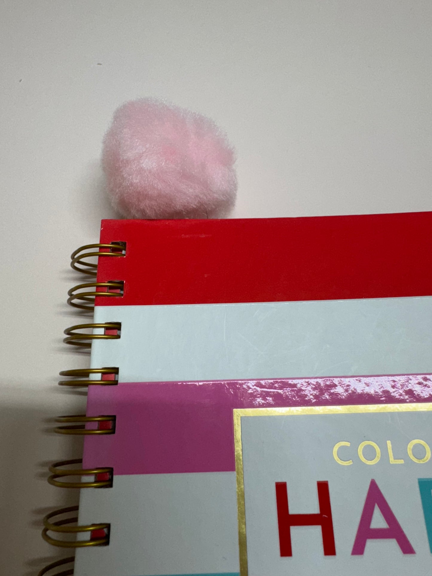 Bookmarks- Light Pink POMPOM