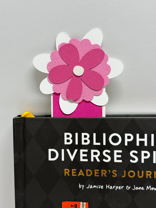 Bookmark-Pink and Hot Pink