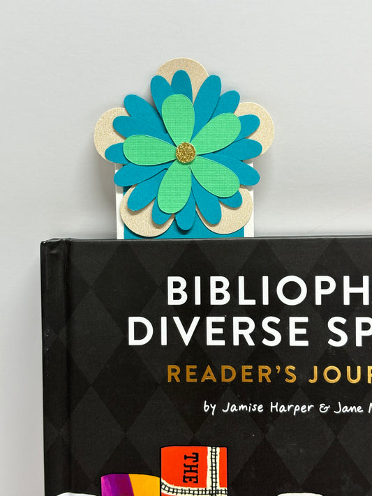 Bookmark-Green and Teal