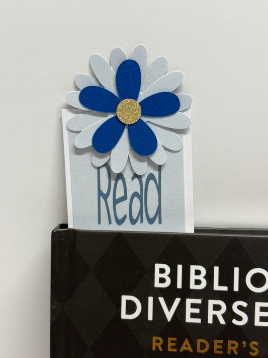 Bookmark-Blue and Navy Blue