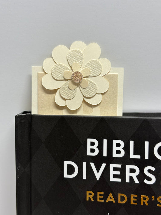 Bookmark- Beige and Cream