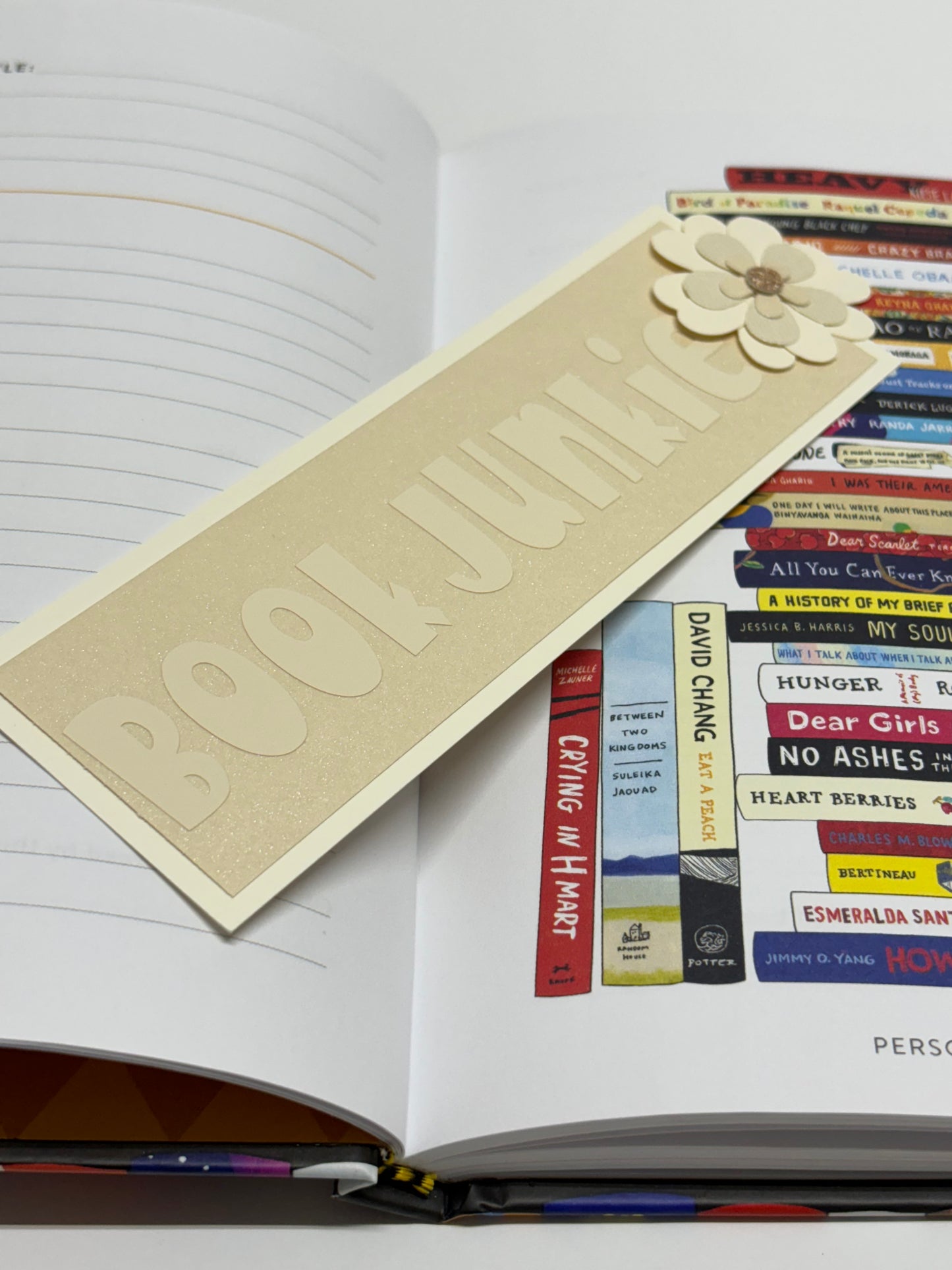 Bookmark- Beige and Cream