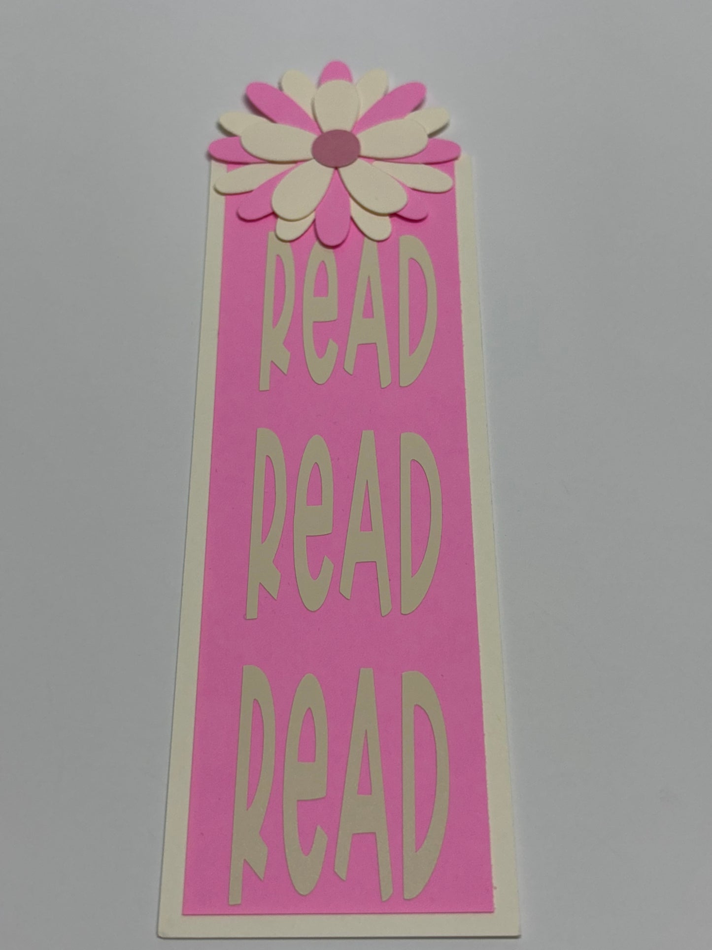 Bookmark- Bubblegum Pink and Cream