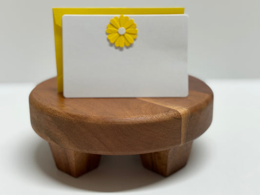 Note Yellow and Bright Yellow Flower